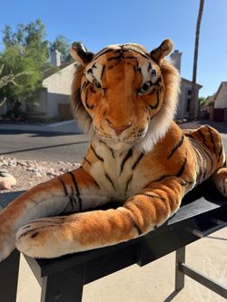 Stuffed Tiger Figure
