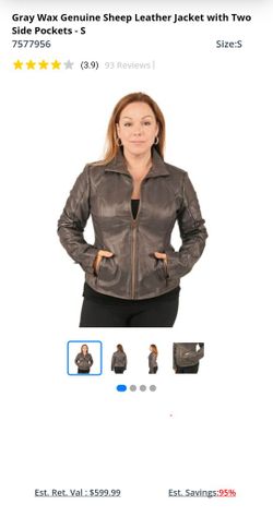 Women's Lamb Leather Jacket