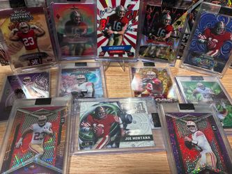 49ers Football Card Lot – Joe Montana & More