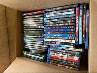 Huge Blu-ray + DVD lot — hundreds of movies and more