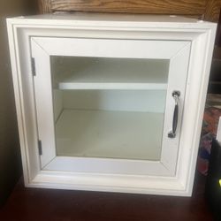 Small White wall / Table cabinet 