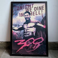 Vintage 300 Movie Framed Art 26×38