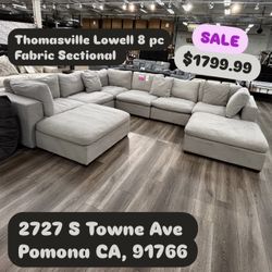 Thomasville Lowell 8 Pc Sectional 