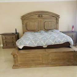 Furniture For Sale Bed, Nightstands And Dining Table 