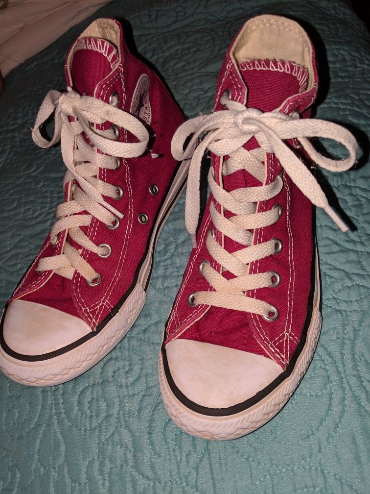Converse size 2 youth purpleish