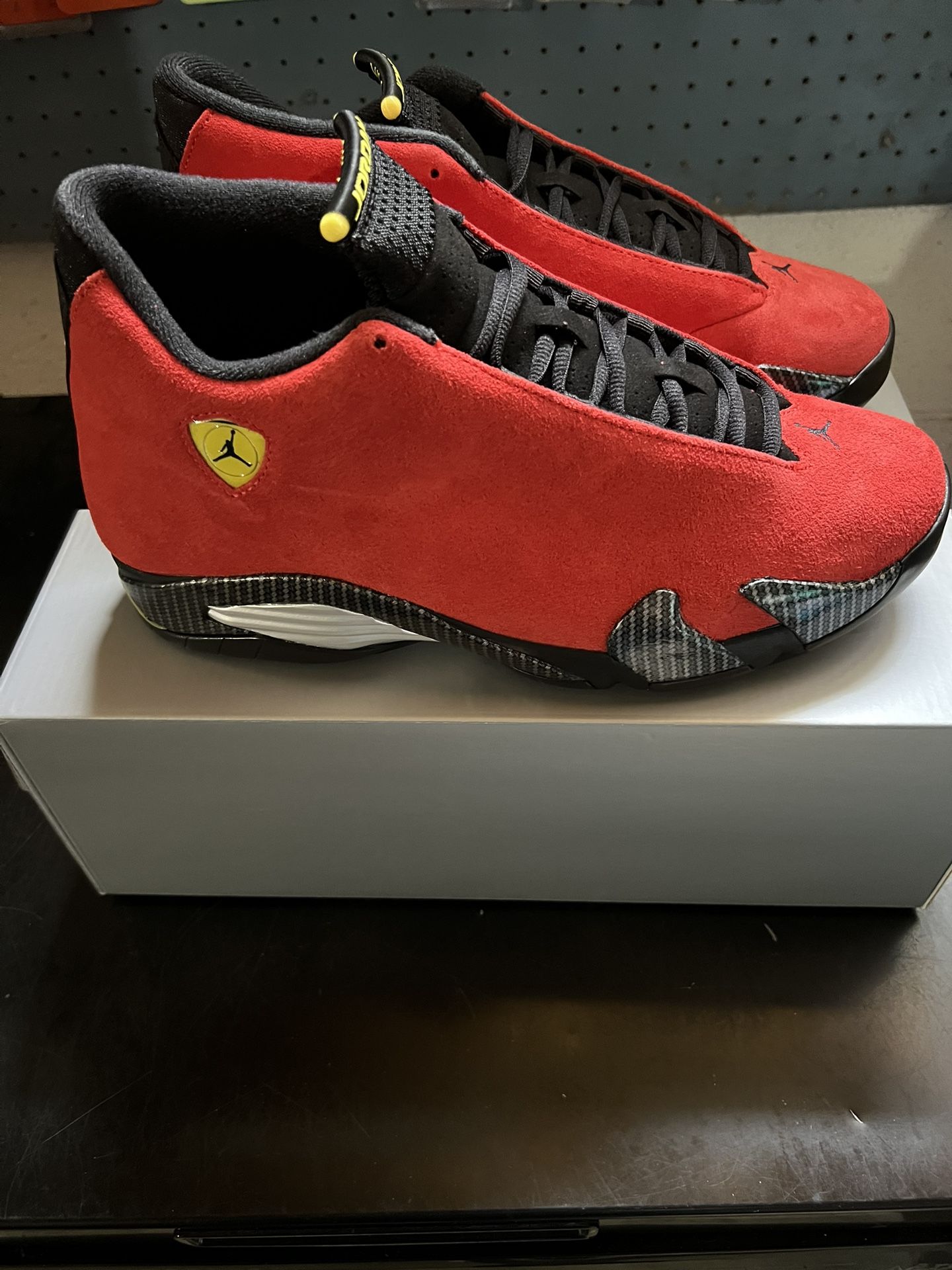 Jordan 14 Ferrari Size 10.5