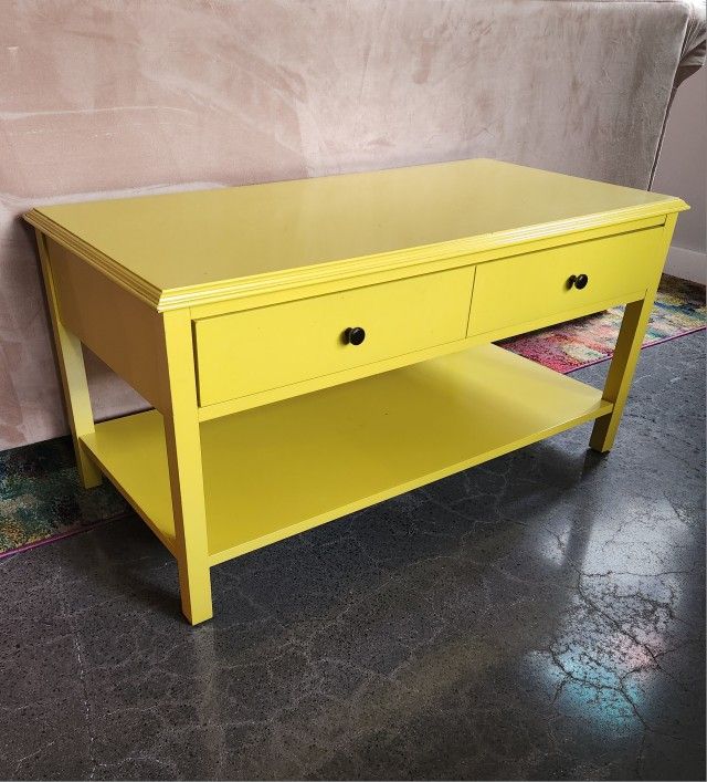 Coffee Table, Bench Seat