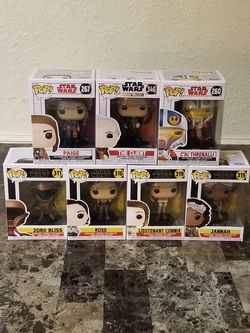 Star wars funko pop lot