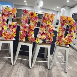 2’ 3D Flower Letters GRAD