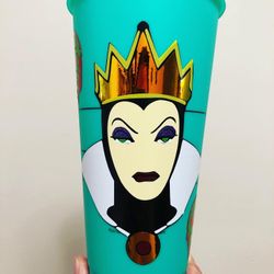 Evil queen color changing cup