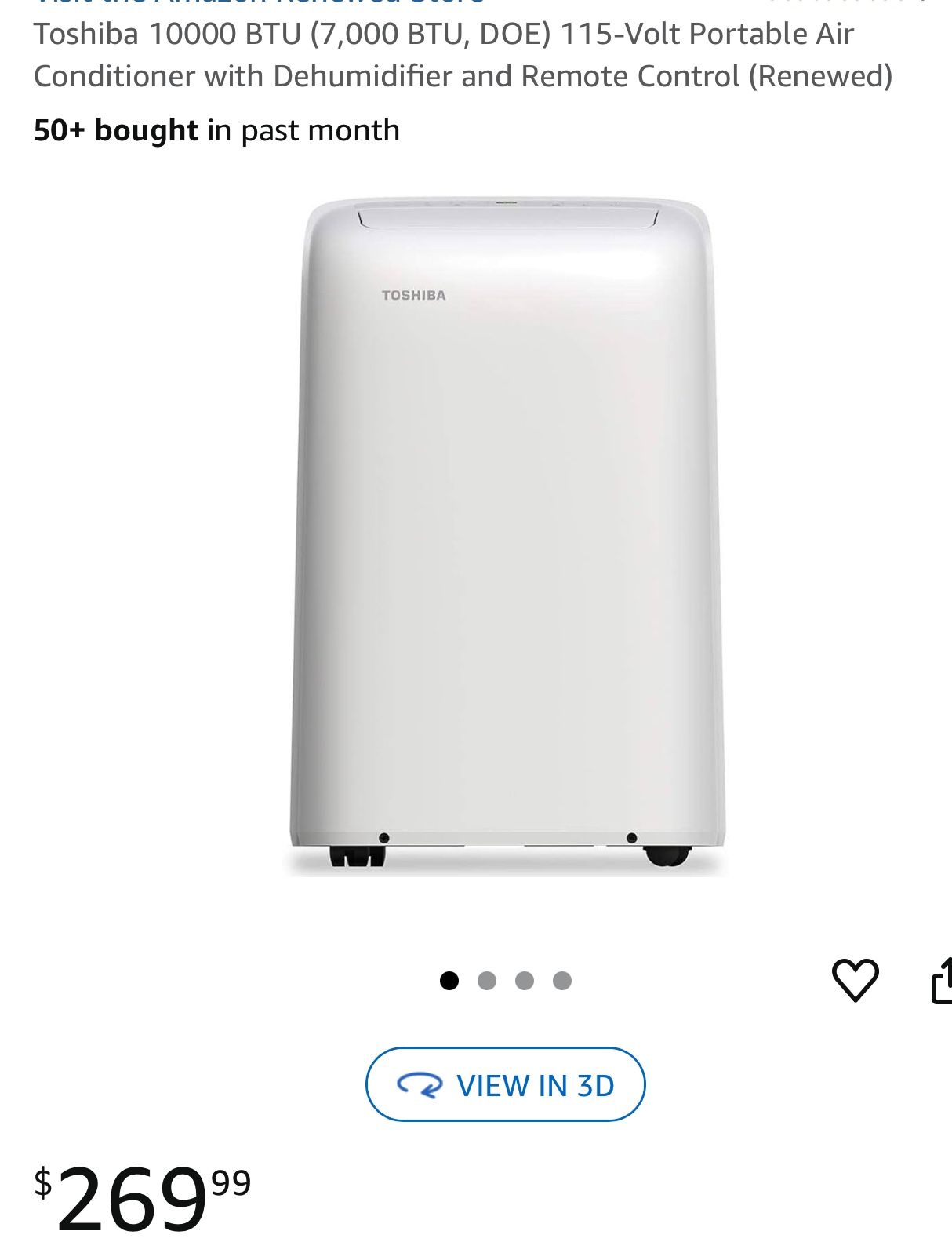 Toshiba Ac. Works Good.