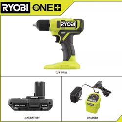RYOBI ONE+ 18V Cordless 3/8 in. Drill/Driver Kit