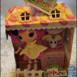 Lalaloopsy Doll Crumbs Sugar Cookie With Pet Mouse Set