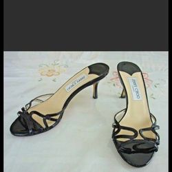 Jimmy CHOO heels. Kitten heels. Designer shoes. Women's 7, 37 EU