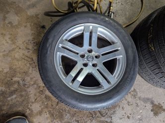DODGE SPARE WHEEL AND TIRE