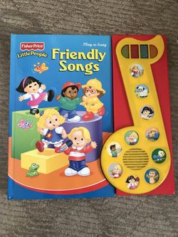 Fisher Price Little People Friendly Songs Audio Book