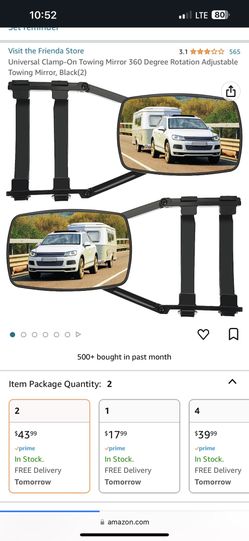 Universal Tow Mirrors