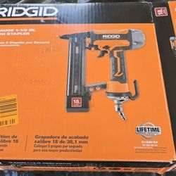 Ridgid Finish Stapler
