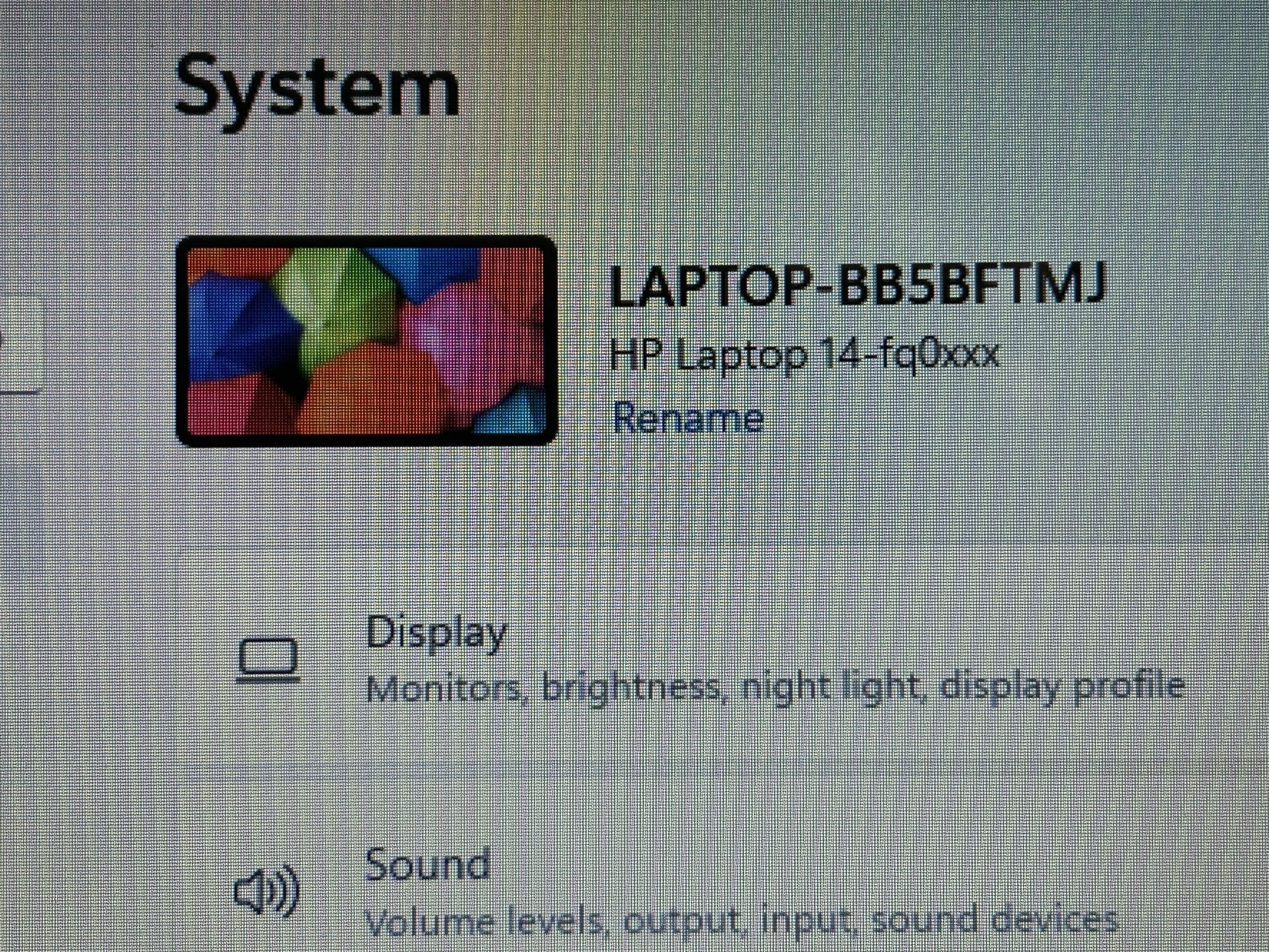 HP Laptop