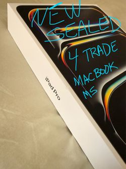 Ipad pro M5 1TB for sale or trade for macbook M5