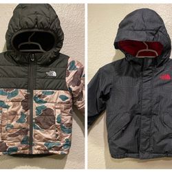 2 North Face Toddler Jackets 4T