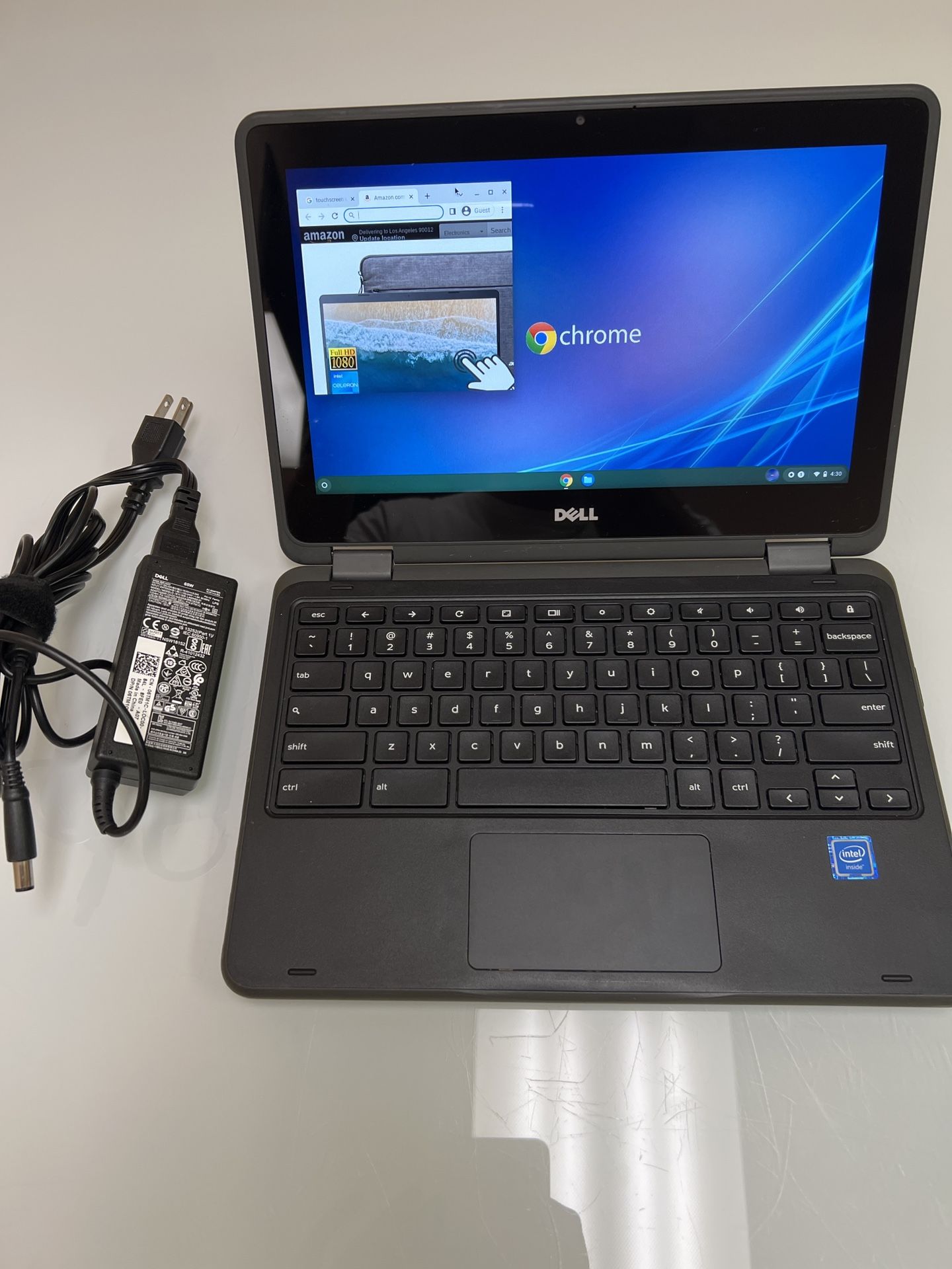 Dell 11” touchscreen Chromebook Laptop Computer 3189
