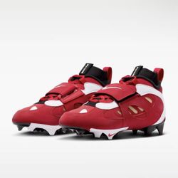 Nike Diamond Turf 2 TD Football Cleats Deion Prime Time IF4807-001 Sz 11