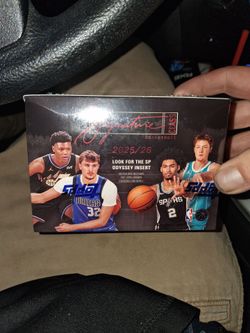 2025/26 Topps signature class basketball blaster box