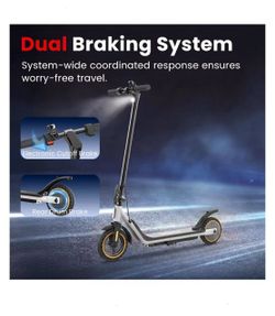 Electric Scooter Adults, 500W Motor 21/19MPH, 8.5" Tire Escooter 25/23/21/18 Miles Foldable Scooters for Adults Commuting, 36V Battery, Double Braking