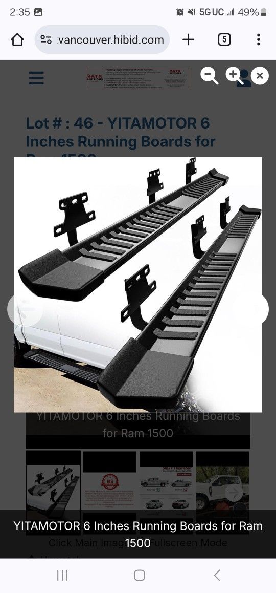 Truck Running Board Step
