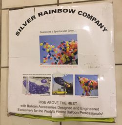 Silver rainbow company boss 500 balloon drop net 15' x 4.5ft for Sale in  Hacienda Heights, CA - OfferUp