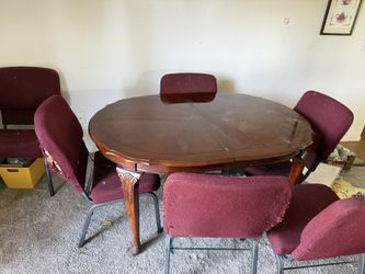 Table With 6 Chairs