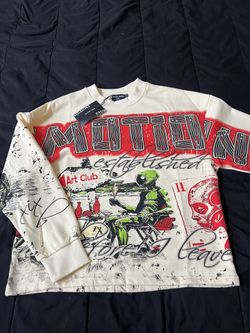 Mixed emotions Crop Sweater Med