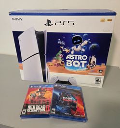 PS5 Slim Disc Version + Extras