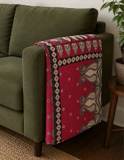 Kantha quilt blanket