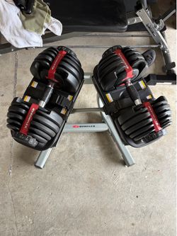Bowflex Adjustable Dumbbells with Stand