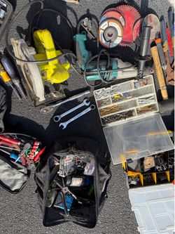 Huge Tool Lot – Ryobi, Makita, Husky, Socket Set, Hand Tools, Hardware