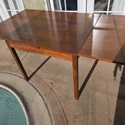 Mid Century Danish Teakwood Dining Room Table
