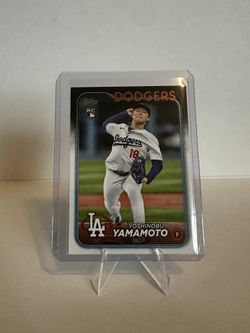 2024 Topps Yoshinobu Yamamoto RC #553
