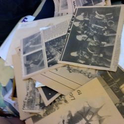 Newspaper Clips Old
