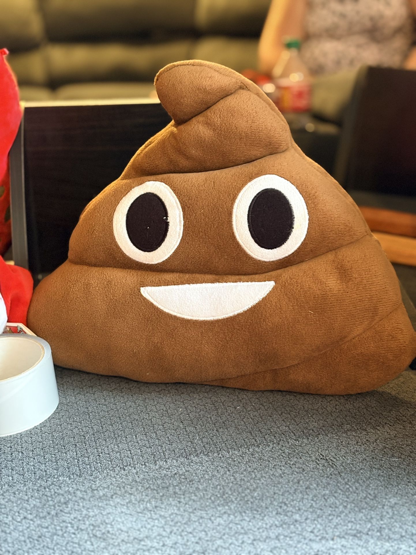 Poop Emoji Pillow