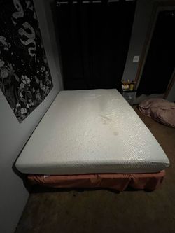 12” Queen Mattress + Bed frame