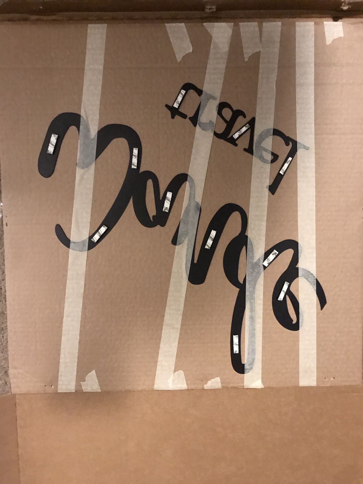Adorable & Brand New Metal Wanderlust Wall Decor