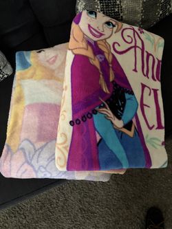 Large Disney Princess Blankets