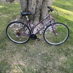 28” hybrid bike