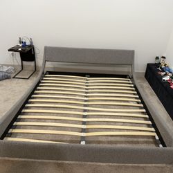 Cali King Size Bed Frame With Headboard
