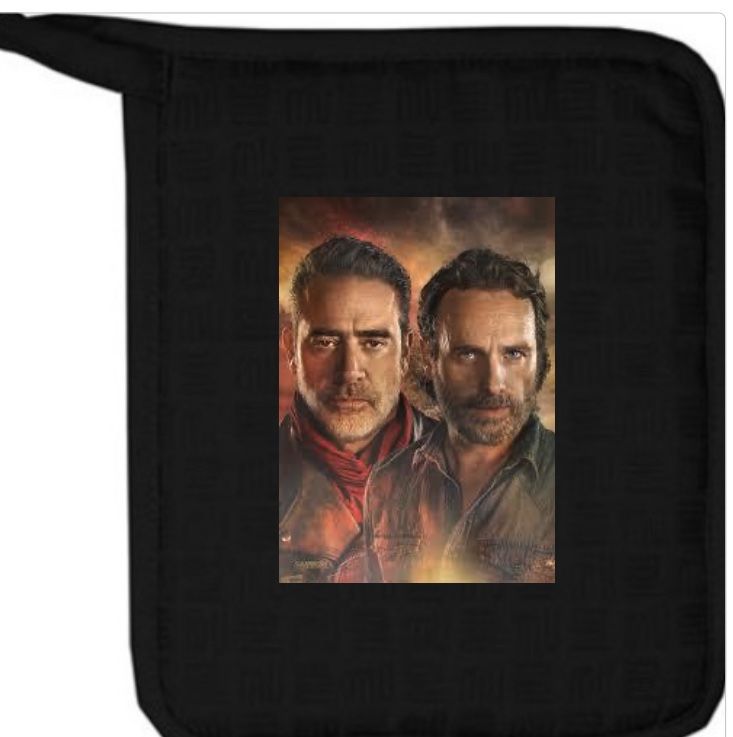 Negan /Rick Decretive Pot Holders