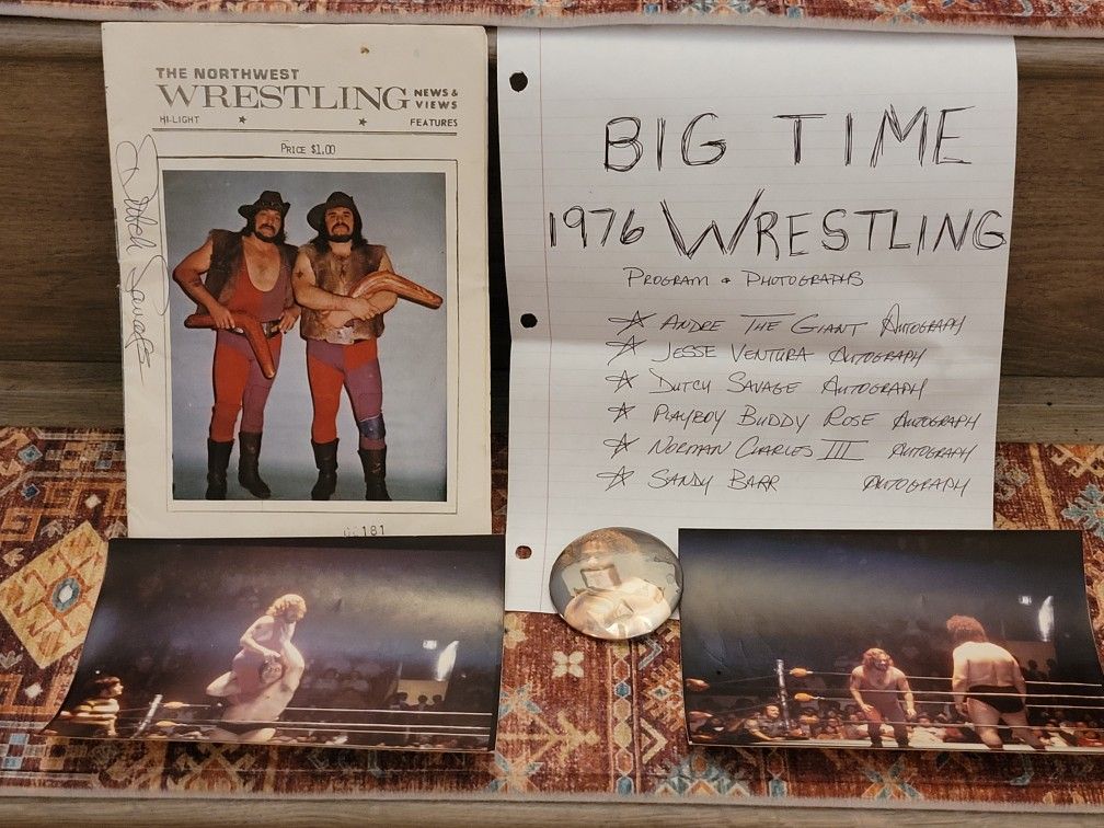 VINTAGE BIG TIME WRESTLING LOT
