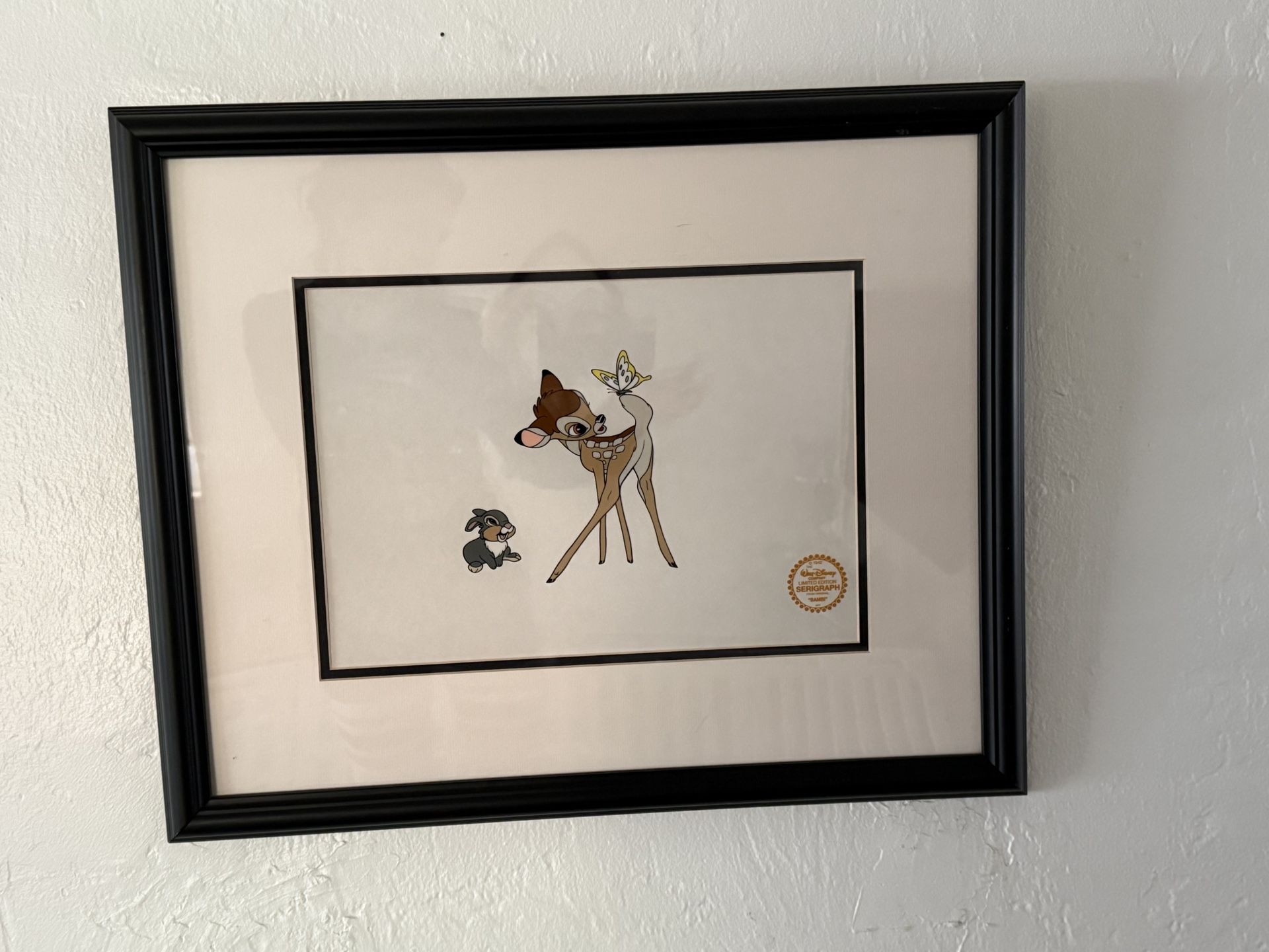 Disney Bambi Serigraph