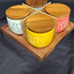 Rae Dunn Ice Cream Cellar Set